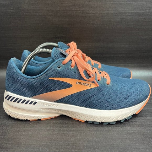 Brooks Shoes - Brooks Ravenna 11 Women’s Size 8 Blue Athletic Running Sneakers Shoes